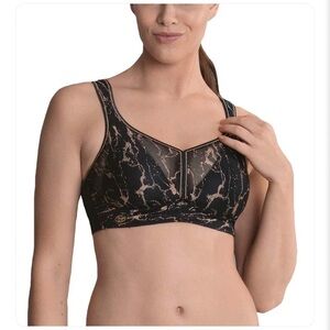 Anita Active Air Control Delta Pad Softcup Sports Bra Powder Gold